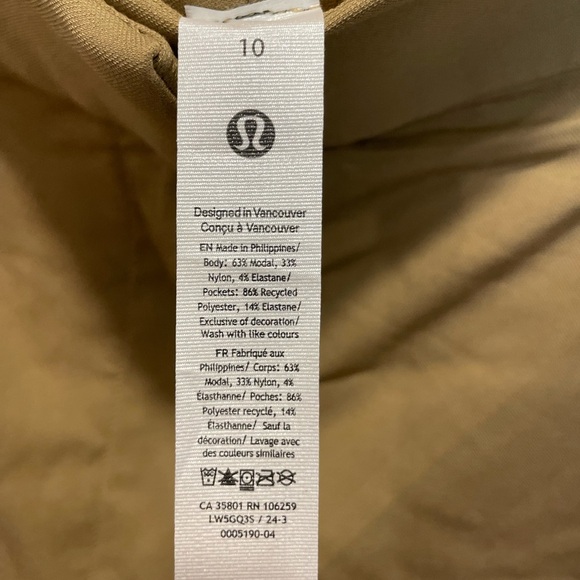 Lululemon Pleat-Front High-Rise Trousers – Regular Fit - Picture 10 of 10